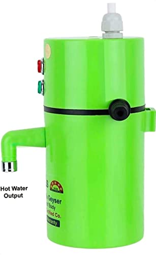 TEKCOOL Instant Water Geyser 1 L Portable water heater, Made of First Class ABS Plastic, Auto Cut Off Feature with 1 Year Warranty, For Home, Office, Restaurant etc