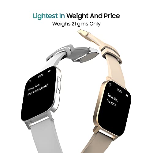 TAGG Verve NEO Smartwatch 1.69" HD Display | 60+ Sports Modes | 10 Days Battery | 150+ Maximum Watch Face Library | Waterproof | 24 * 7 HeartRate & Blood Oxygen Tracking | Games & Calculator | Black