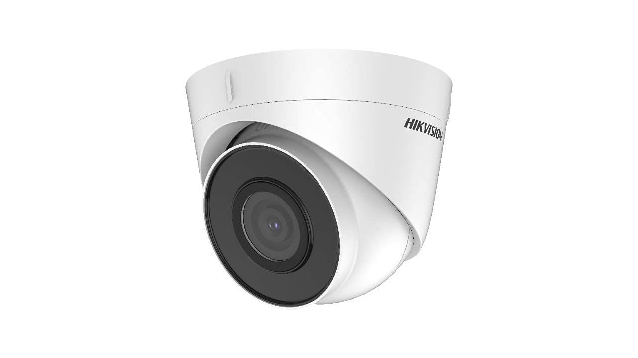 HIKVISION Wired 1080p Full HD Pixels 2MP IP Plastic Dome Camera DS-2CD1323G0E-I (White)