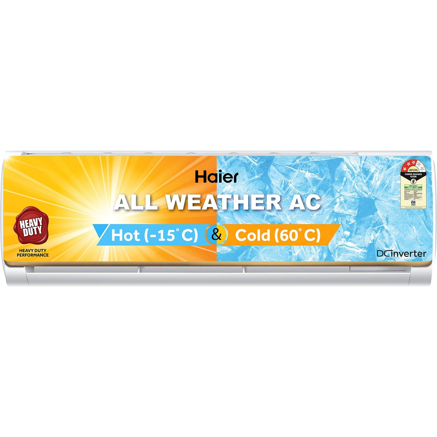 Haier Ton Star Hot Cold Triple Inverter Split AC (5125W