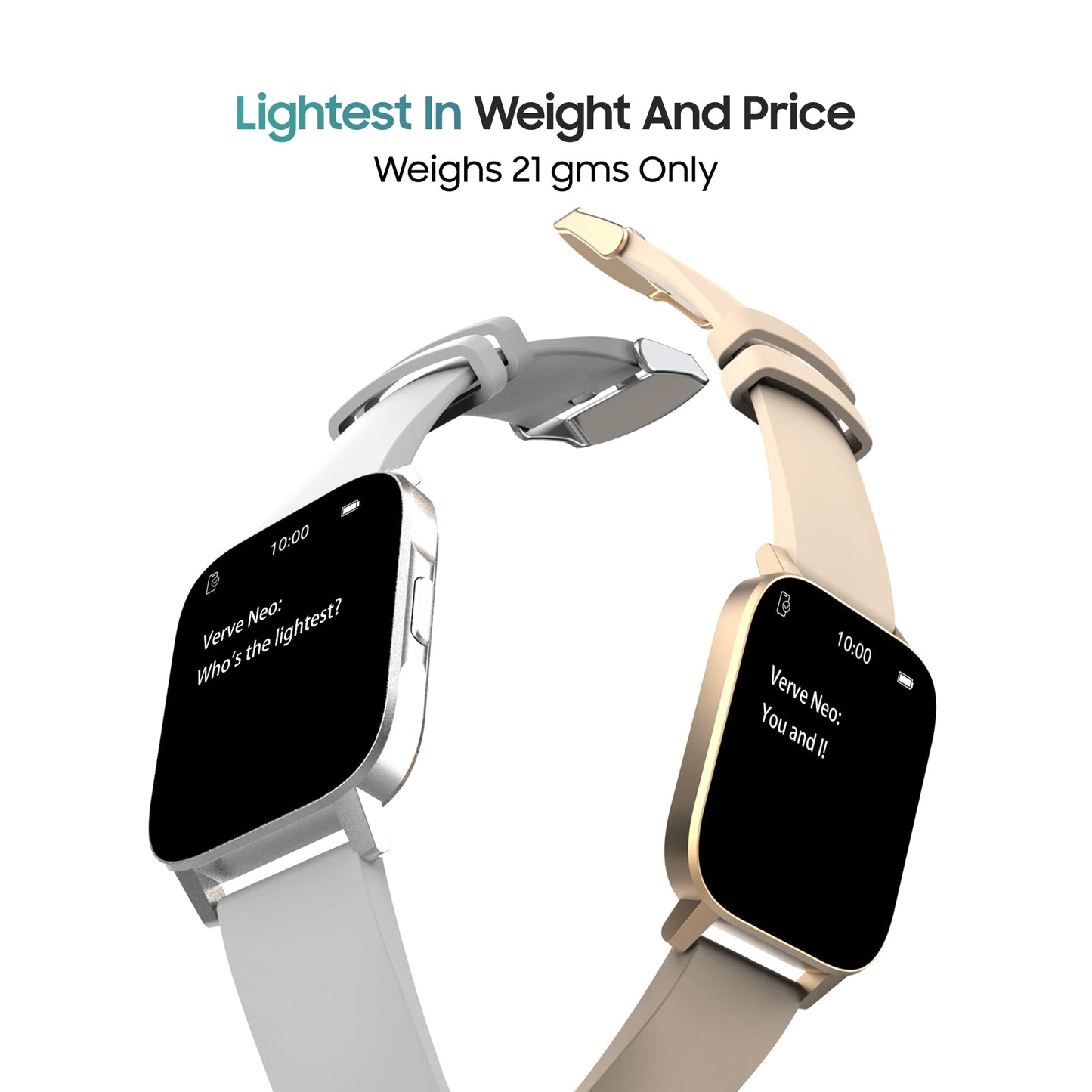 TAGG Verve NEO Smartwatch 1.69" HD Display | 60+ Sports Modes | 10 Days Battery | 150+ Maximum Watch Face Library | Waterproof | 24 * 7 HeartRate & Blood Oxygen Tracking | Games & Calculator | Black