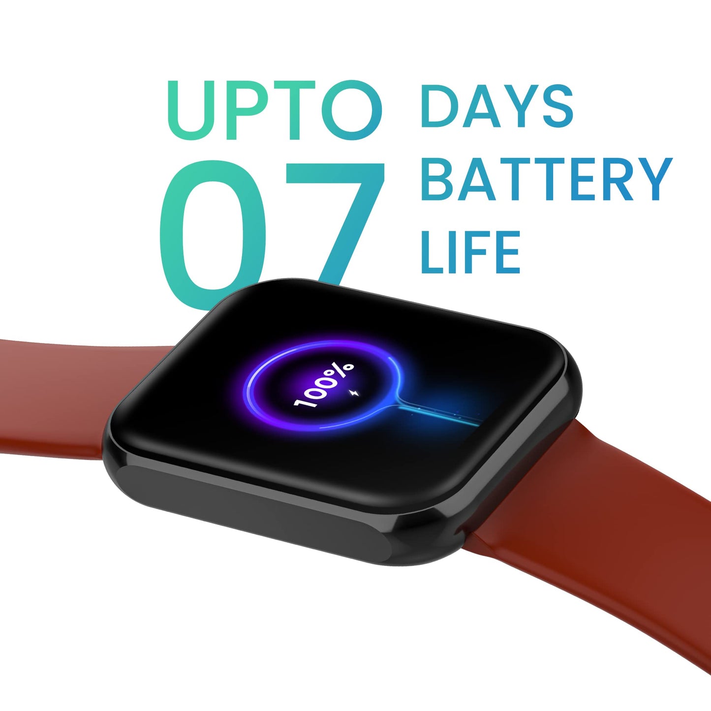 TAGG Verve NEO Smartwatch 1.69" HD Display | 60+ Sports Modes | 10 Days Battery | 150+ Maximum Watch Face Library | Waterproof | 24 * 7 HeartRate & Blood Oxygen Tracking | Games & Calculator | Black