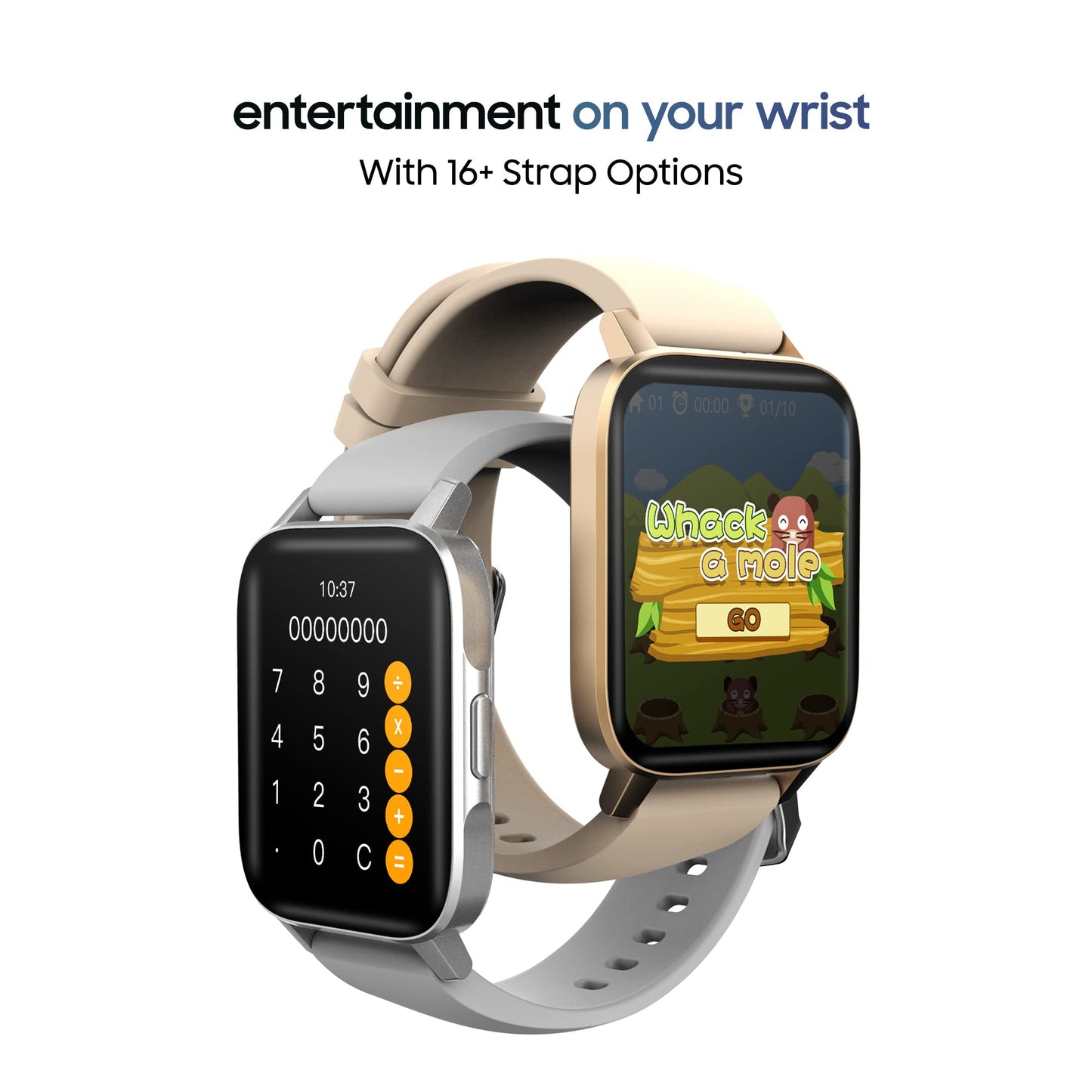 TAGG Verve NEO Smartwatch 1.69" HD Display | 60+ Sports Modes | 10 Days Battery | 150+ Maximum Watch Face Library | Waterproof | 24 * 7 HeartRate & Blood Oxygen Tracking | Games & Calculator | Black