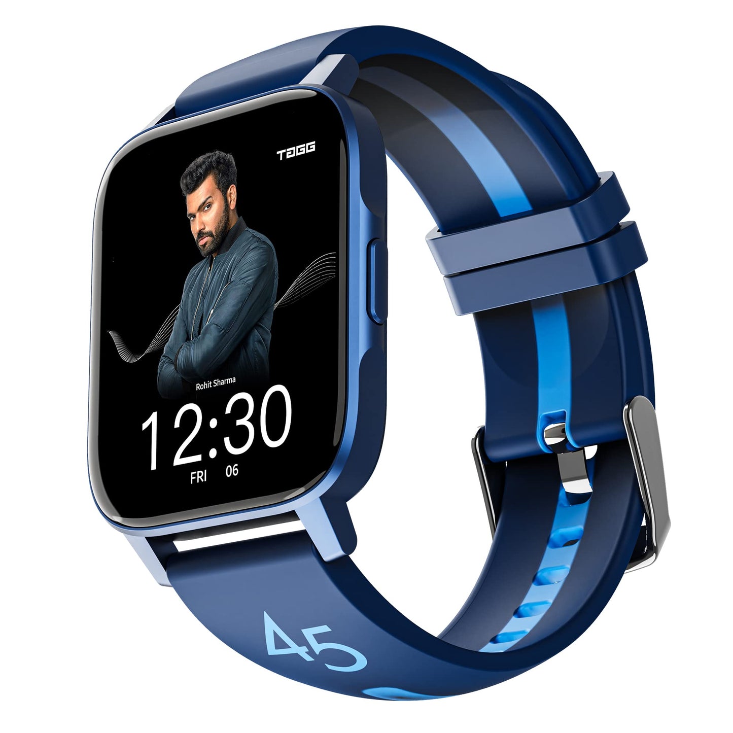 TAGG Verve NEO Smartwatch 1.69" HD Display | 60+ Sports Modes | 10 Days Battery | 150+ Maximum Watch Face Library | Waterproof | 24 * 7 HeartRate & Blood Oxygen Tracking | Games & Calculator | Black