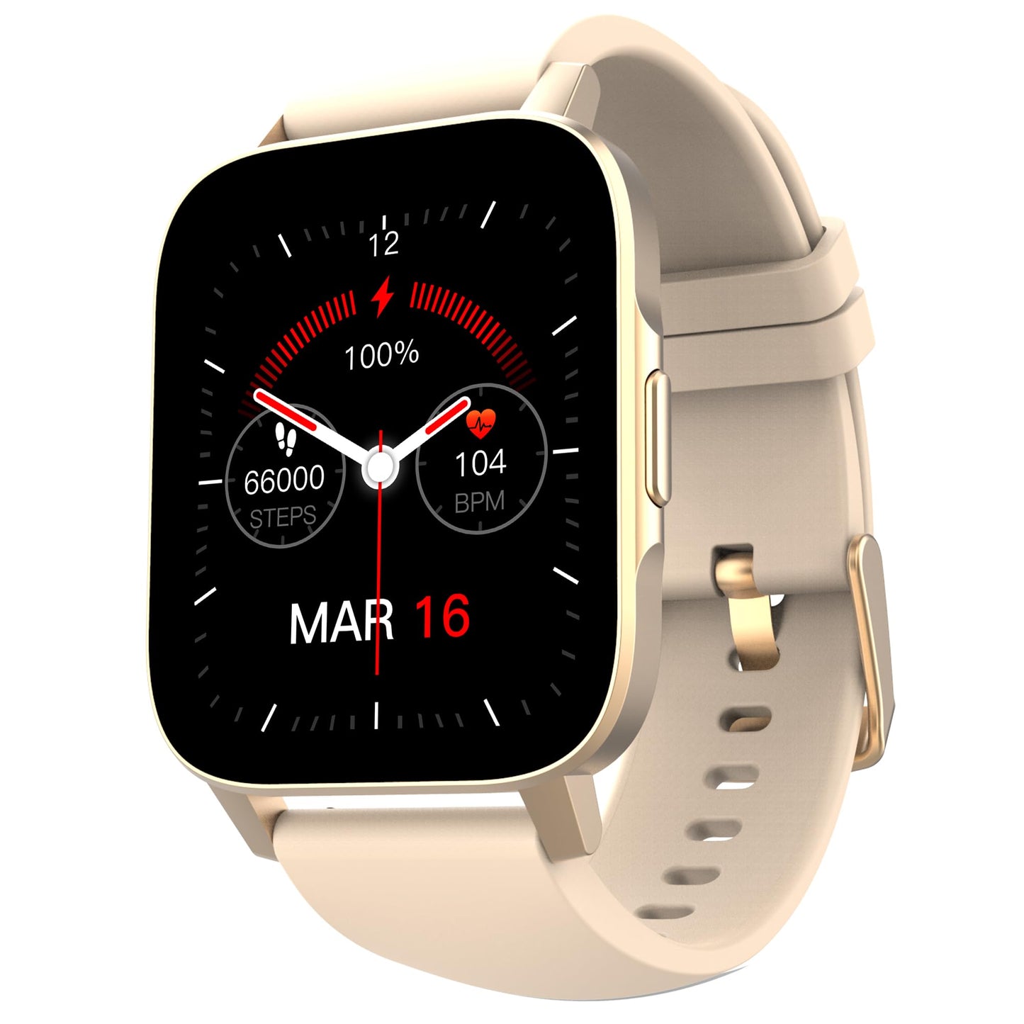 TAGG Verve NEO Smartwatch 1.69" HD Display | 60+ Sports Modes | 10 Days Battery | 150+ Maximum Watch Face Library | Waterproof | 24 * 7 HeartRate & Blood Oxygen Tracking | Games & Calculator | Black