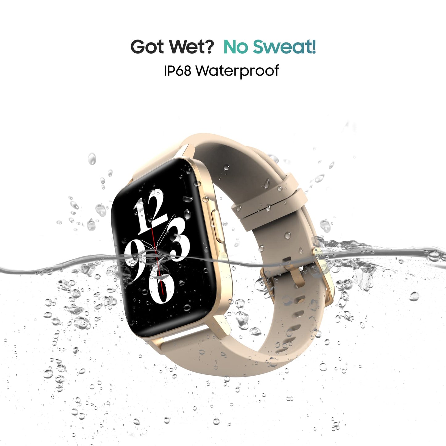 TAGG Verve NEO Smartwatch 1.69" HD Display | 60+ Sports Modes | 10 Days Battery | 150+ Maximum Watch Face Library | Waterproof | 24 * 7 HeartRate & Blood Oxygen Tracking | Games & Calculator | Black