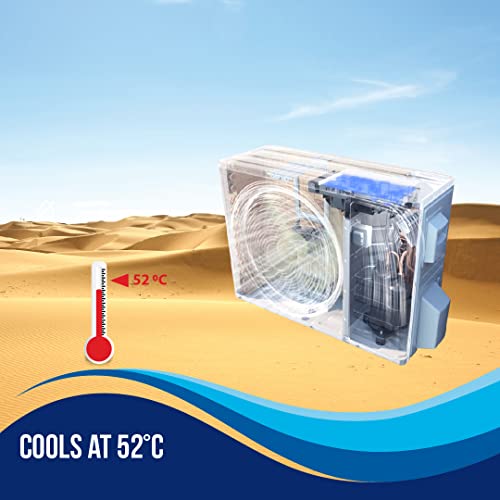 Lloyd 0.8 Ton 3 Star Inverter Split AC (5 in 1 Convertible, 100% Copper, Anti-Viral + PM 2.5 Filter, 2023 Model, White with Silver Deco Strip, GLS09I3FOSEV)