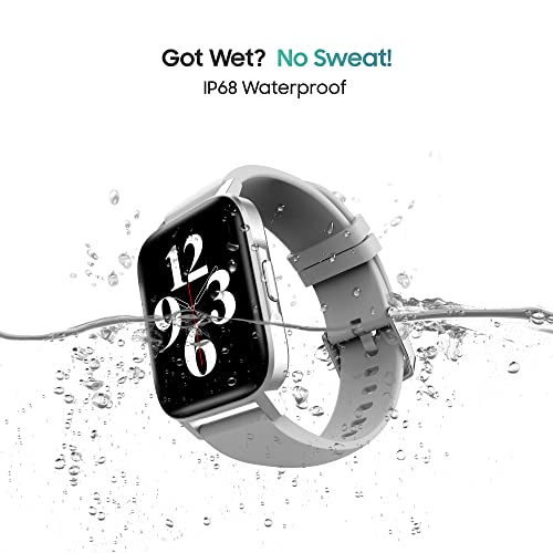 TAGG Verve NEO Smartwatch 1.69" HD Display | 60+ Sports Modes | 10 Days Battery | 150+ Maximum Watch Face Library | Waterproof | 24 * 7 HeartRate & Blood Oxygen Tracking | Games & Calculator | Black