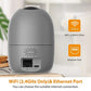 Imou 360 Degree WiFi Security Camera Black, 1080P Full HD, Domo Camera, Night Vision, Privacy Mode, Camera, Alexa Google Assistant, Motion Detection & Human Detection, 2-Way Audio
