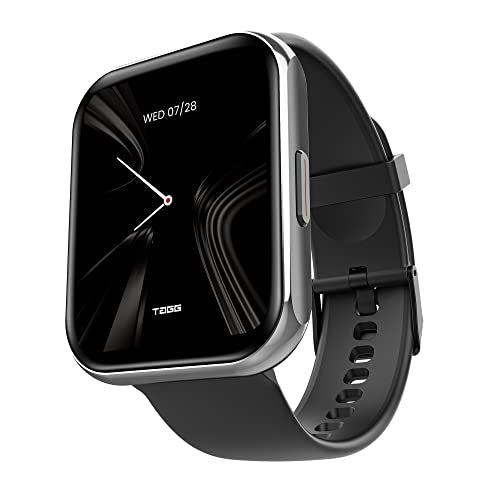 TAGG Verve NEO Smartwatch 1.69" HD Display | 60+ Sports Modes | 10 Days Battery | 150+ Maximum Watch Face Library | Waterproof | 24 * 7 HeartRate & Blood Oxygen Tracking | Games & Calculator | Black