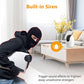 Imou 360 Degree WiFi Security Camera Black, 1080P Full HD, Domo Camera, Night Vision, Privacy Mode, Camera, Alexa Google Assistant, Motion Detection & Human Detection, 2-Way Audio