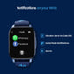 TAGG Verve NEO Smartwatch 1.69" HD Display | 60+ Sports Modes | 10 Days Battery | 150+ Maximum Watch Face Library | Waterproof | 24 * 7 HeartRate & Blood Oxygen Tracking | Games & Calculator | Black