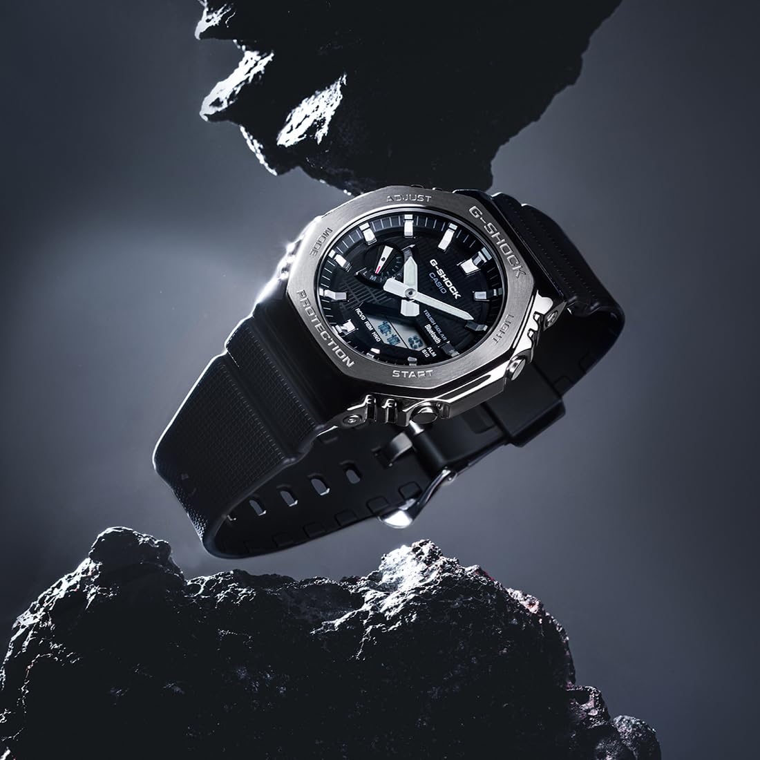 Casio G-Shock GBM-2100-1ADR Bluetooth Analog-Digital Black Dial