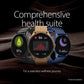 Titan Mirage Premium Fashion Smartwatch|1.96" AMOLED Display with AOD|800 NITS Brightness|410 * 502 Pixel Resolution|Functional Crown|SingleSync BT Calling|IP68 (Metal Strap+ Extra Silicone Strap)