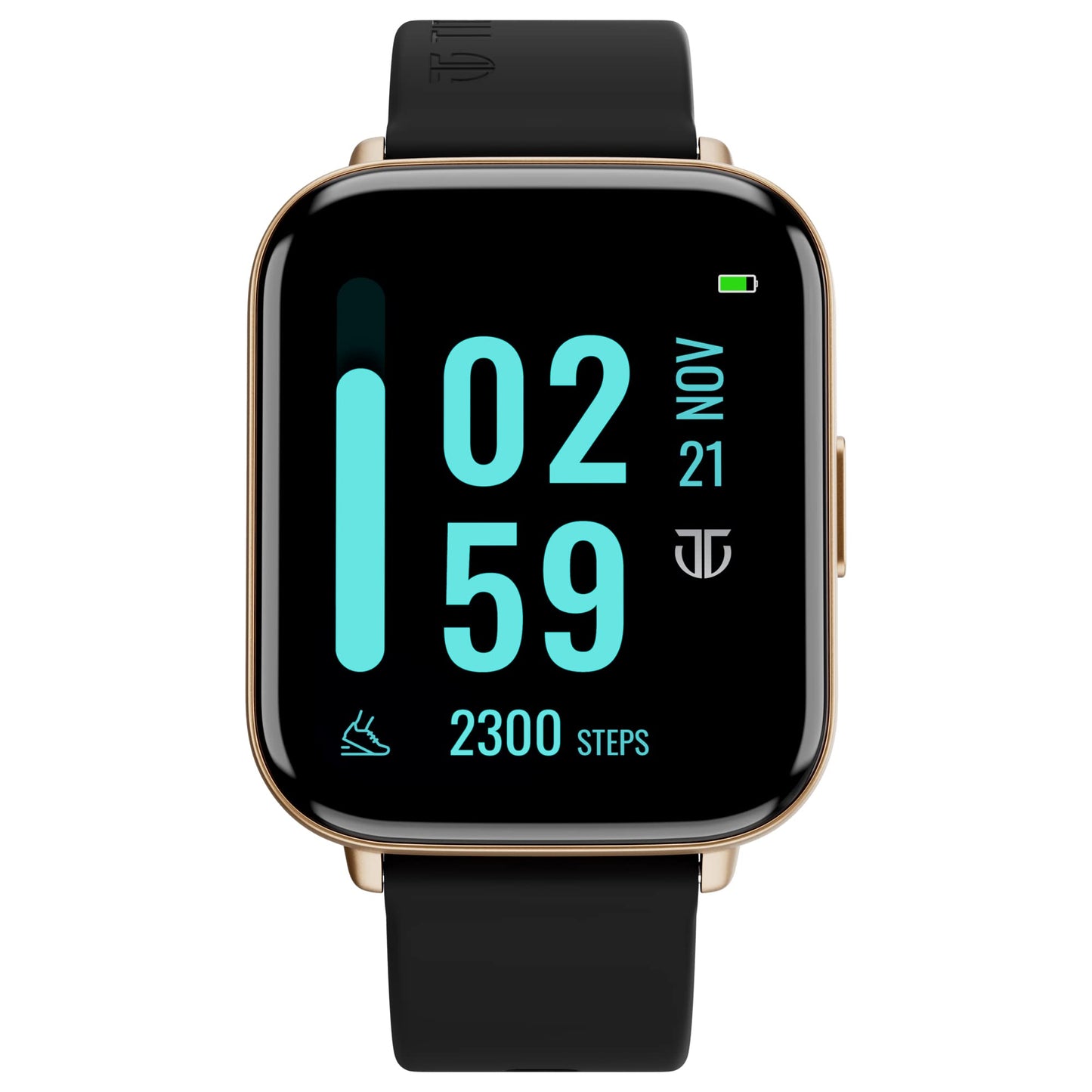 Titan Mirage Premium Fashion Smartwatch|1.96" AMOLED Display with AOD|800 NITS Brightness|410 * 502 Pixel Resolution|Functional Crown|SingleSync BT Calling|IP68 (Metal Strap+ Extra Silicone Strap)
