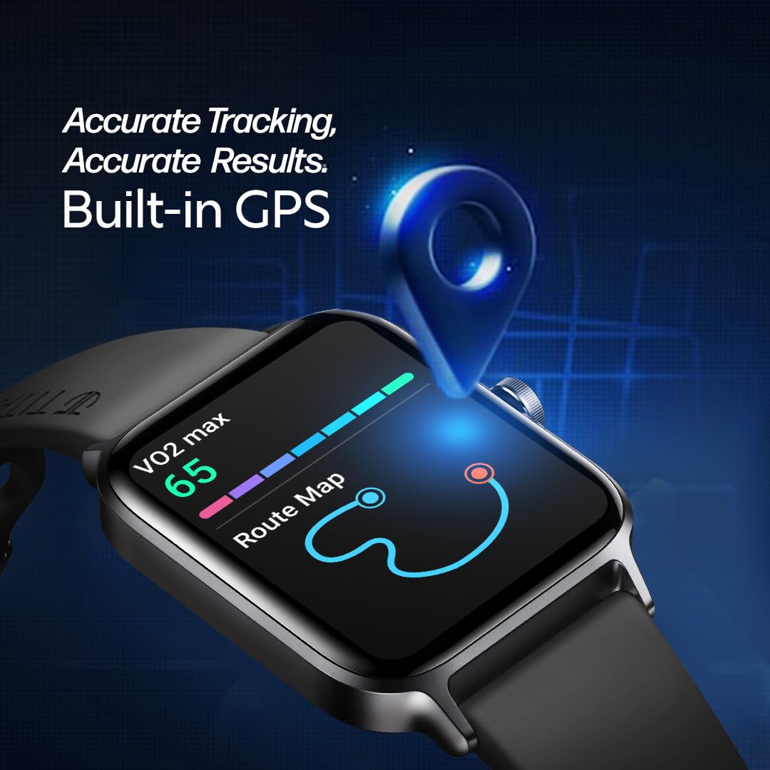Titan Mirage Premium Fashion Smartwatch|1.96" AMOLED Display with AOD|800 NITS Brightness|410 * 502 Pixel Resolution|Functional Crown|SingleSync BT Calling|IP68 (Metal Strap+ Extra Silicone Strap)