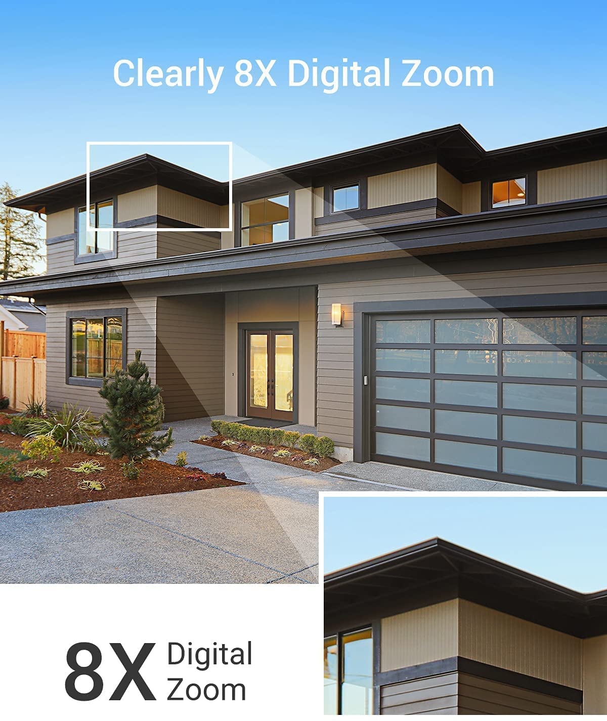 EZVIZ by Hikvision|WiFi Outdoor Security Camera to Secure Your Property with FullHD 1080p Resolution|Night Vision|IP66 Water & Dust Protection|Built in MicroSD Card Upto 256GB, White(C3WN)