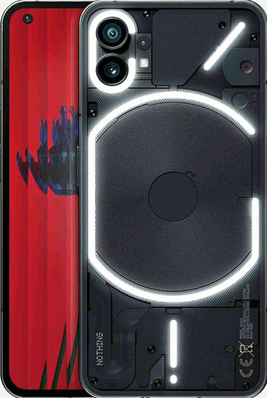 Nothing Phone 1 5G Black 8GB RAM 128GB ROM | 6.55 inch 120Hz OLED Display | 50MP + 50MP Rear | 16MP Front Camera | Glyph Interface | Qualcomn Snapdragon 778G+ Processor