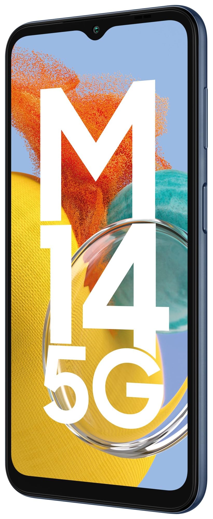 Samsung Galaxy M14 5G (ICY Silver,6GB,128GB)|50MP Triple Cam|Segment's Only 6000 mAh 5G SP|5nm Processor|2 Gen. OS Upgrade & 4 Year Security Update|12GB RAM with RAM Plus|Android 13|Without Charger
