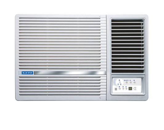 Blue Star 1.5 Ton 5 Star Inverter Window AC (2023 Model, Copper Condenser, Dust Filter, WIB518LN)
