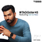 TAGG Verve NEO Smartwatch 1.69" HD Display | 60+ Sports Modes | 10 Days Battery | 150+ Maximum Watch Face Library | Waterproof | 24 * 7 HeartRate & Blood Oxygen Tracking | Games & Calculator | Black