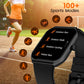 Titan Mirage Premium Fashion Smartwatch|1.96" AMOLED Display with AOD|800 NITS Brightness|410 * 502 Pixel Resolution|Functional Crown|SingleSync BT Calling|IP68 (Metal Strap+ Extra Silicone Strap)